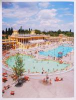 Széchenyi gyógyfürdő 3 nyelvű ismertető Bp., é. n. BGYH. 123p