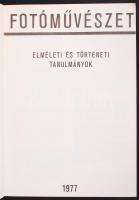 Fotóművészet. Elméleti és történeti tanulmányok 1977. Bp., 1977, Kerinforg