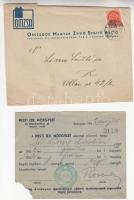 1942-1943. Országos Magyar Zsidó Segítő Akció + Pesti Izraelita Nőegylet fizetési felszólítás és elismervények (3x)