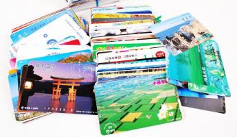 Japán telefonkártya gyűjtemény, összesen:542 db