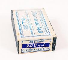 Zsinóriról toll, eredeti dobozában, 7×5 cm