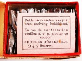 Schuler József RT "Turán toll", eredeti dobozában, 6×5 cm