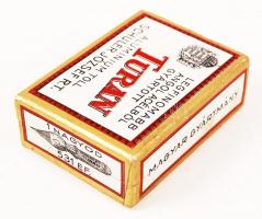 Schuler József RT "Turán toll", eredeti dobozában, 6×5 cm