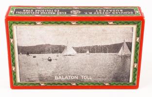 Schuler József RT "Balaton-toll", eredeti dobozában, 9×6 cm