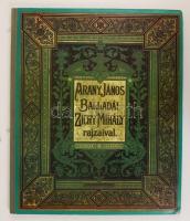 Arany János-Zichy Mihály: Arany János balladái Zichy Mihály rajzaival (facsimile kiadás) 38x45 cm