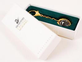 Swarovski kristály kulcstartó, eredeti dobozában, 12×4 cm / Swarovski crystal artifact