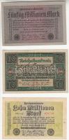 Német Birodalom 1910-1937. 11db vegyes bankjegy T:I-III Germany 1910-1937. 11pcs of mixed banknotes C:UNC-F