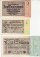 Német Birodalom 1910-1937. 11db vegyes bankjegy T:I-III
Germany 1910-1937. 11pcs of mixed banknotes ...