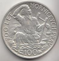 Csehszlovákia 1949. 100K Ag "Iglói bányászat 700. évfordulója" T:2
Czechoslovakia 1949. 10...
