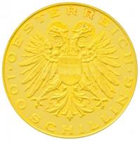 Ausztria 1936. 100Sch Au "Madonna" Bécs (23,56g/0.900) T:exP ph.
Austria 1936. 100 Schilli...