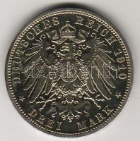 Német Császárság/Hessen 1910. 3M Ag "Ernst Ludwig" T:PP!! RR!!