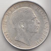 Románia 1939. 250L Ag "II. Károly" T:2-
Romania 1939. 250 Lei "Carol II" C:VF