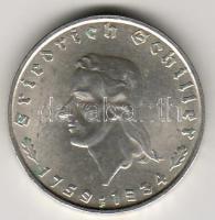 Német Birodalom/3. Birodalom 1934F. 2RM Ag "Schiller" T:1/2 pici ph.