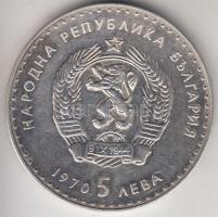 Bulgária 1970. 5L Ag "Vazov születésének 120. évfordulója" T:2
Bulgaria 1970. 5 Leva Ag &q...