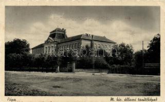 Pápa, Állami tanítóképző (EK)