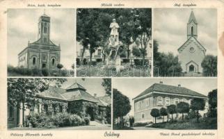 Örkény, Római katolikus és Református templom, Hősök szobra, Pálóczy Horváth kastély, Vitézi Rend Gazdaképző iskolája (fl)