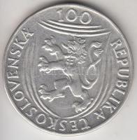 Csehszlovákia 1951. 100K Ag "Klement Gottwald" T:2
Czechoslovakia 1951. 100 Korun Ag "...