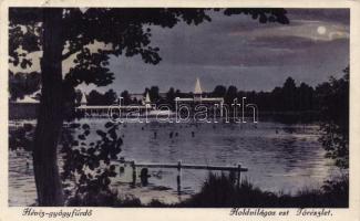 8 db régi, magyar képeslap: Tihany (4), Keszthely, Hévíz, Veszprém, Csesznek vára