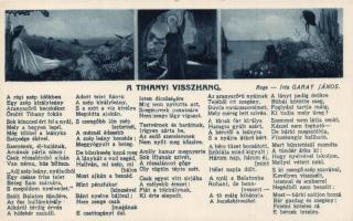 8 db régi, magyar képeslap: Tihany (4), Keszthely, Hévíz, Veszprém, Csesznek vára
