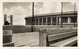 1936 Berlin, Summer Olympics, Swimming pool, So. Stpl (fa)