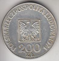 Lengyelország 1975. 200Zl Ag "A fasizmus felett aratott győzelem 30. évfordulója" T:2
Pola...