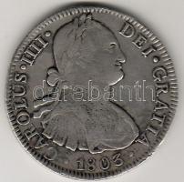 Mexikó 1803FT. 8R Ag T:3