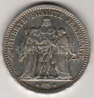 Franciaország 1875A 5Fr Ag T:3 ph