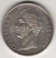 Franciaország 1829W 5Fr Ag T:2-/3+