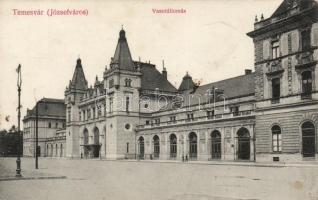 Temesvár Józsefváros, vasútállomás / railway station (EB)