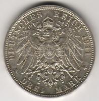 Német Császárság/Hamburg 1911J. 3M Ag T:2 ph