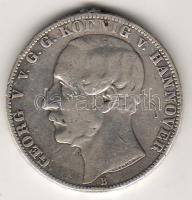 Német államok/Hannover 1866B Vereinsthaler Ag T:3/4 f.