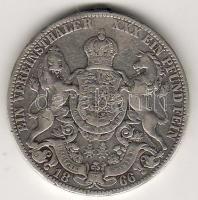 Német államok/Hannover 1866B Vereinsthaler Ag T:3/4 f