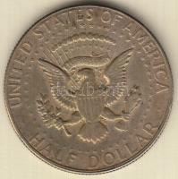 Amerikai Egyesült Államok 1969D 1/2$ Ag Kennedy T:2-,3 USA 1969D 1/2 Dollar Ag Kennedy C:VF,F Krause KM#202a