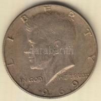 Amerikai Egyesült Államok 1969D 1/2$ Ag "Kennedy" T:2-,3
USA 1969D 1/2 Dollar Ag "Ken...