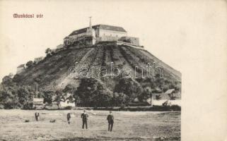 Munkács vár; Niedermann tőzsde kiadása / castle