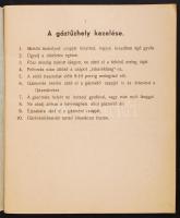 Ételleírások. Debrecen é.n. Főzési gyakorlatok, gyakorló füzet, több helyen beleírt receptekkel