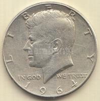 Amerikai Egyesült Államok 1964. 1/2$ Ag "Kennedy" T:2
USA 1964. 1/2 Dollar Ag "Kenned...