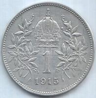 Ausztria 1915. 1K Ag T:2
Austria 1915. 1 Corona Ag C:XF
Krause KM#2820