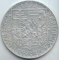 Csehszlovákia 1933. 20K Ag "Ipar, mezőgazdaság, üzlet" T:2
Czechoslovakia 1933. 20 Korun A...