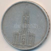 Német 3. Birodalom 1935A 5M Ag "Garnisonkirche" T:2-3
German Third Reich 1935A 5 Marks Ag ...