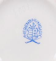 Herendi Viktória mintás váza, kézzel festett, jelzett, hibátlan, m:14 cm /Herend porcelain hand-pain...