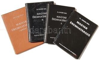 Dr. Unger Emil: Magyar Éremhatározó 1974-76. I,II,III+pótkötet