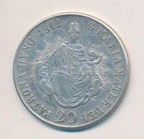 Ausztria 1842B 20Kr Ag &quot;V. Ferdinánd&quot; T:3 &lt;br/&gt;Huszár: 2081., Unger III.:1419. &lt;br/&gt;