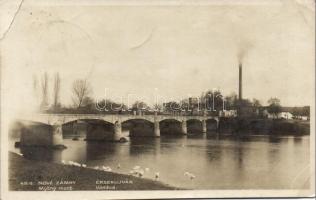 Érsekújvár vámhíd, bőrgyár / customs bridge, leather factory (EB)