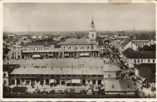 Beregszász, Masaryk square, shops, vissza So. Stpl (fl)