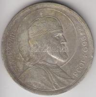 1938. 5P Ag "Szent István" T:2 ph.
Adamo P8.1