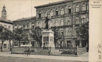 Mainz, Gutenberg Denkmal / monument