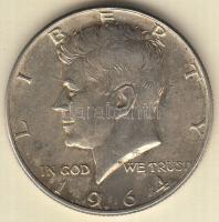 Amerikai Egyesült Államok 1964. 1/2$ Ag "Kennedy" T:2
USA 1964. 1/2 Dollar Ag "Kenned...