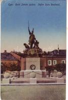 Eger Dobó István szobra (EB)