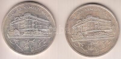 1992. 200Ft Ag "MNB" (2x) T:2
Adamo F13